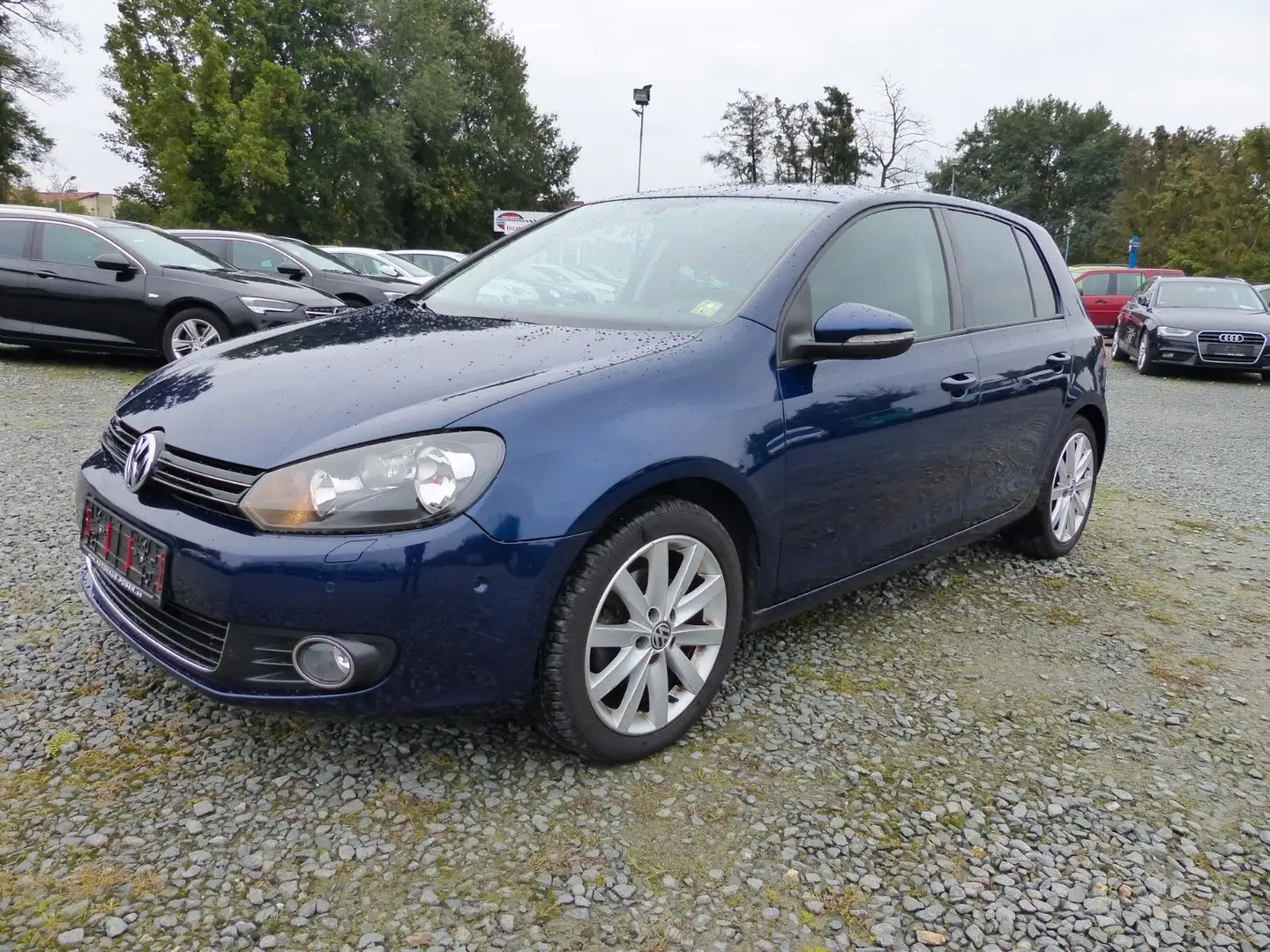 Volkswagen Golf VI Highline*8fach ALU*SHZG*Scheckheft gepfl Blau - 2