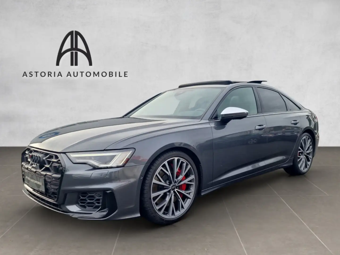 Audi S6 TDI quattro schwarz+ Matrix Pano HuD B&O RFK Gris - 1