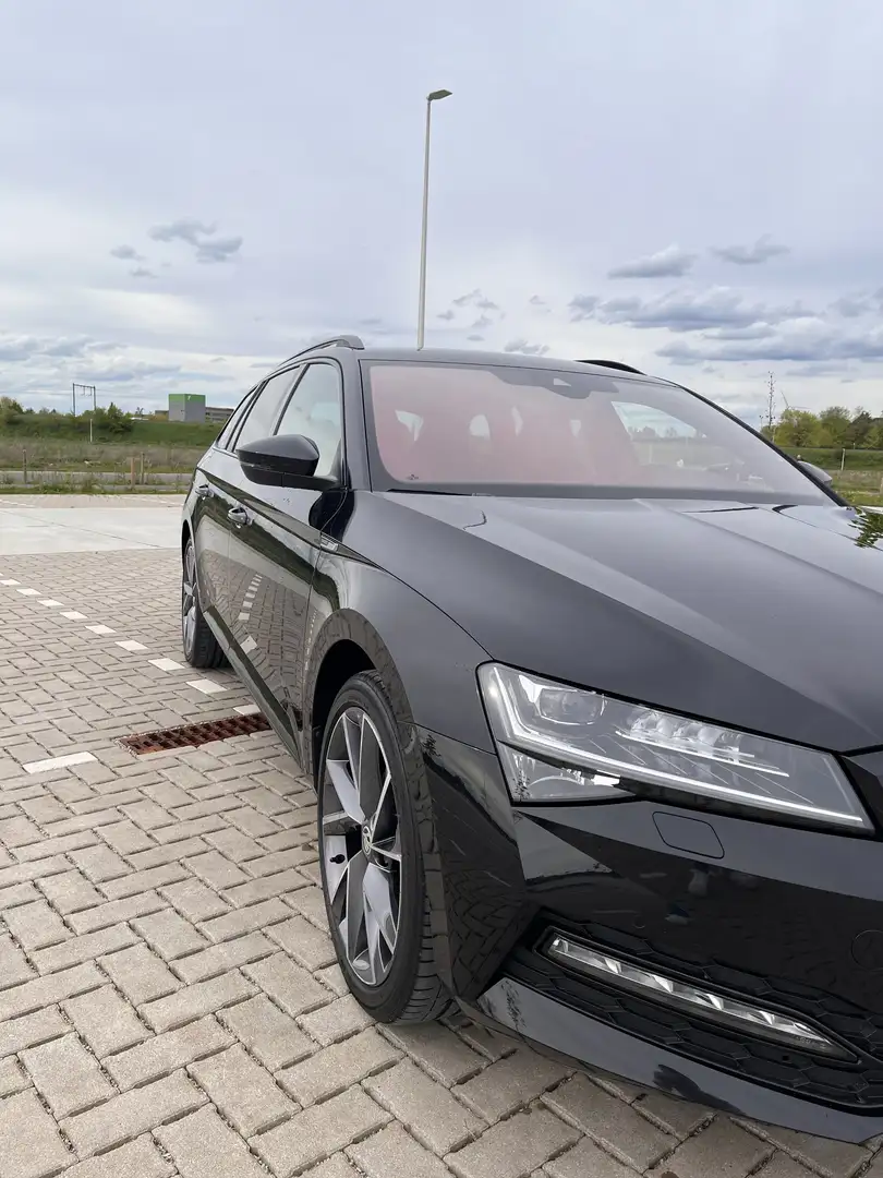 Skoda Superb 1.4 TSI iV DSG Sportline full option Zwart - 2
