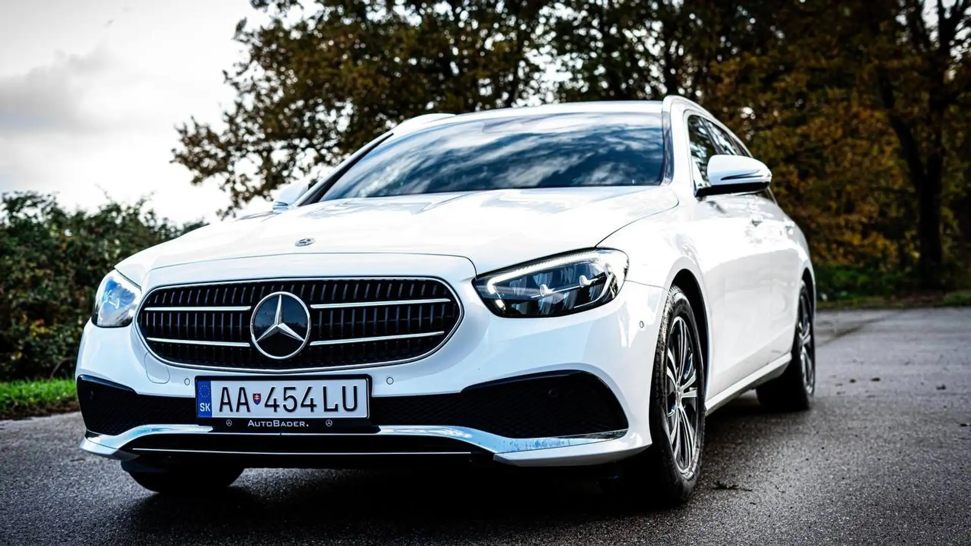 Mercedes-Benz E 220 Classe E Break 220 d 9G-Tronic Avantgarde Line Blanc - 1