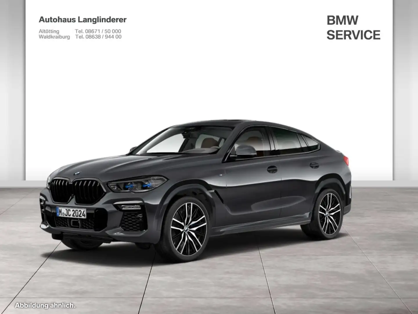 BMW X6 xDrive40d M Sport Grau - 1