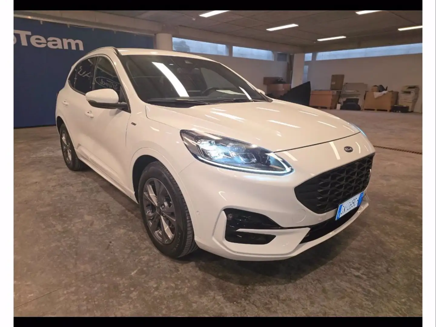 Ford Kuga 2.5 full hybrid st-line x 2wd 190cv cvt Blanc - 2