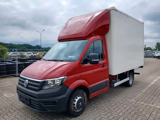 Volkswagen Crafter Pritsche 50 mittellang RWD Koffer Autom.