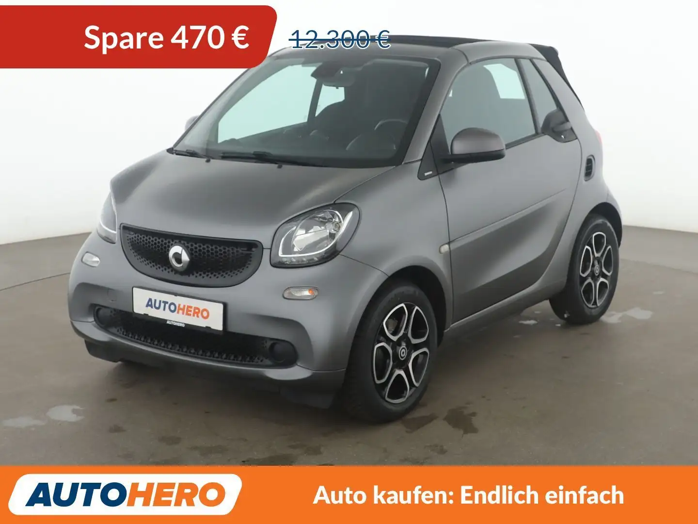 smart forTwo 1.0 passion*PDC*SHZ*CABRIO*KLIMA*TEMPO* Grau - 1