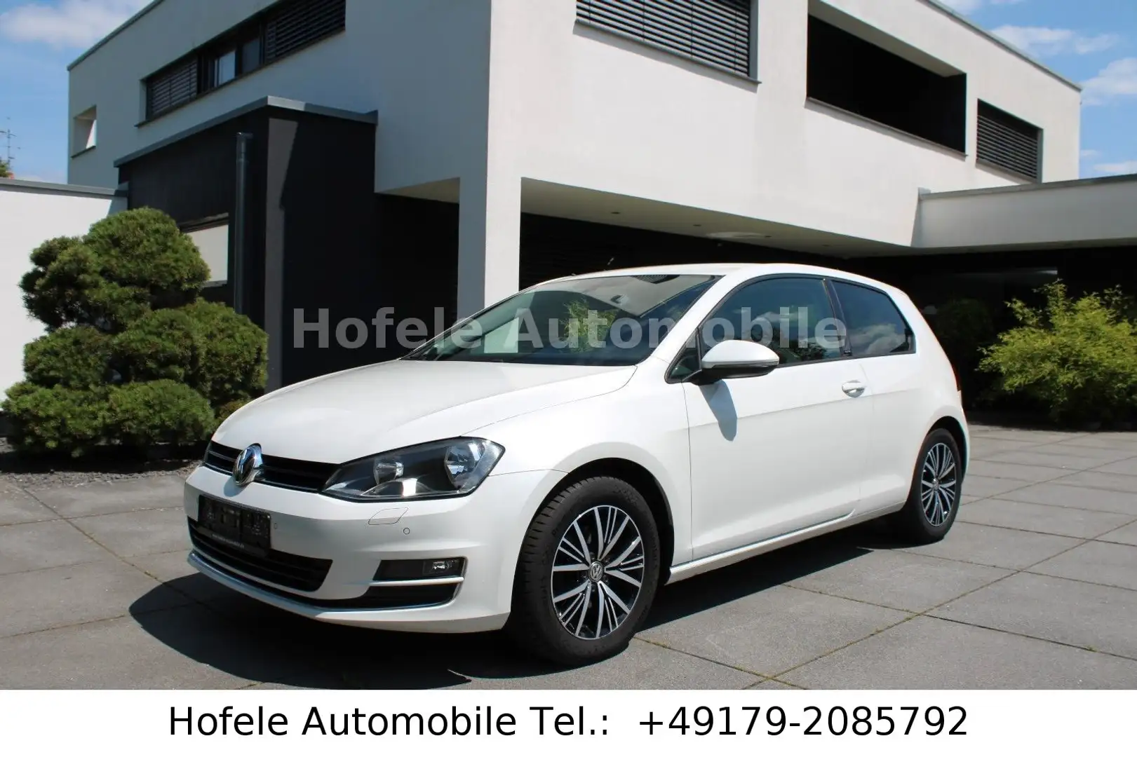 Volkswagen Golf VII Lim. Allstar *TEMPO/KLIMA/SHZ/APPLECAR* Weiß - 1