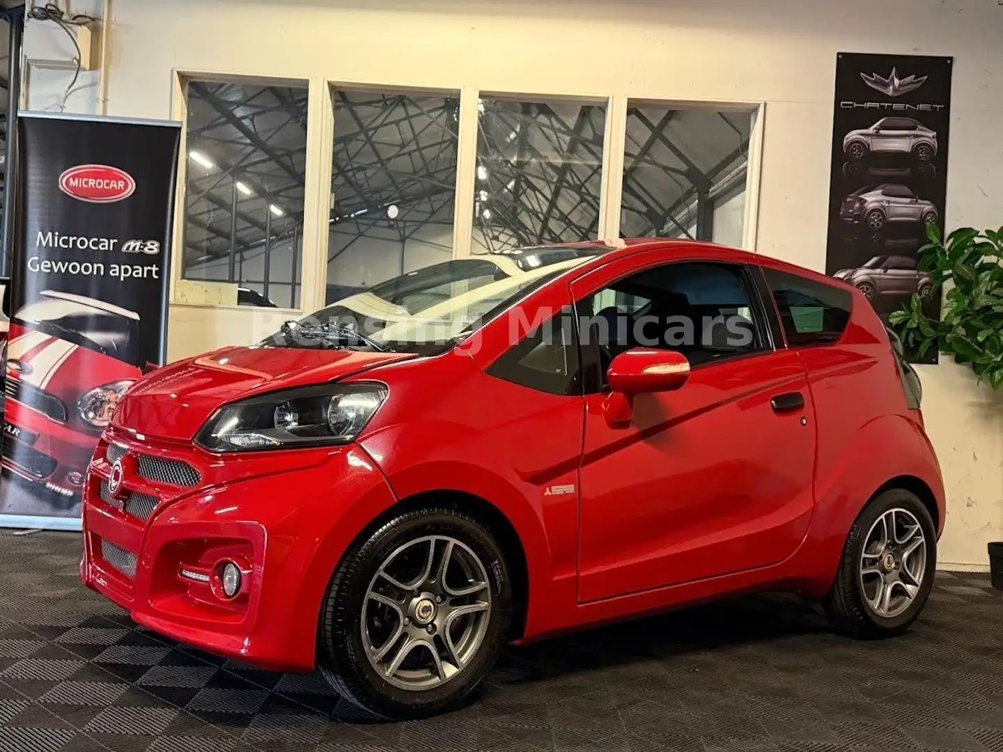 Casalini Sonstige M14 Mitsubishi Mopedauto Leichtmobil Microcar 45 Rot - 1