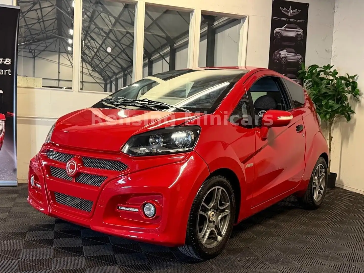 Casalini Sonstige M14 Mitsubishi Mopedauto Leichtmobil Microcar 45 Rot - 2