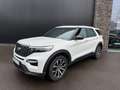 Ford Explorer 3.0 V6 EcoBoost PHEV ST-Line Navi, Trekhaak, Panor Blanc - thumbnail 1
