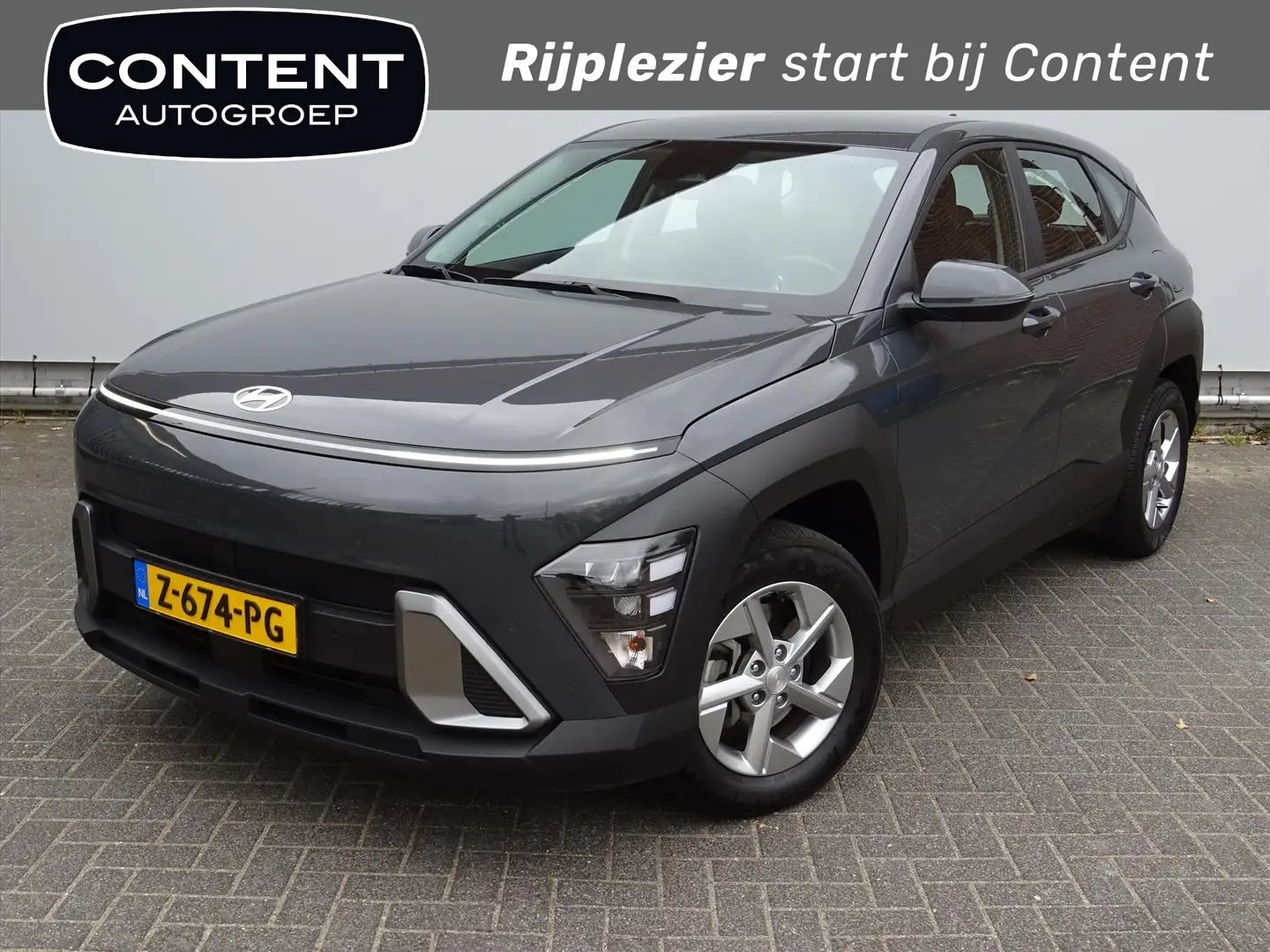 Hyundai KONA 1.6 GDI HEV Comfort |Navi |Camera Gris - 1