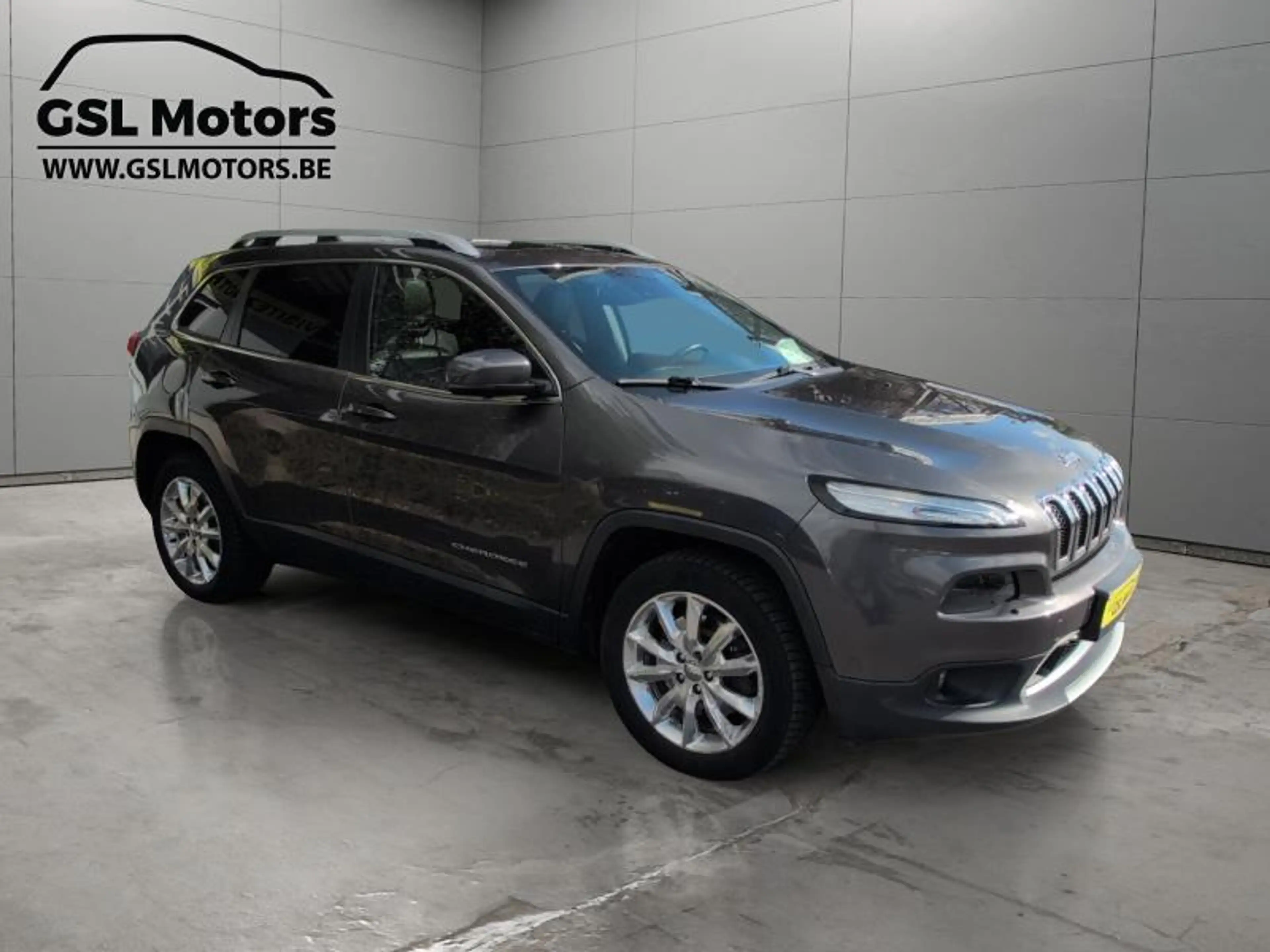 Jeep Cherokee 2.0 170cv Gris 02/15 4X4 B.Auto 7.750€ MARCHAND — photo 3