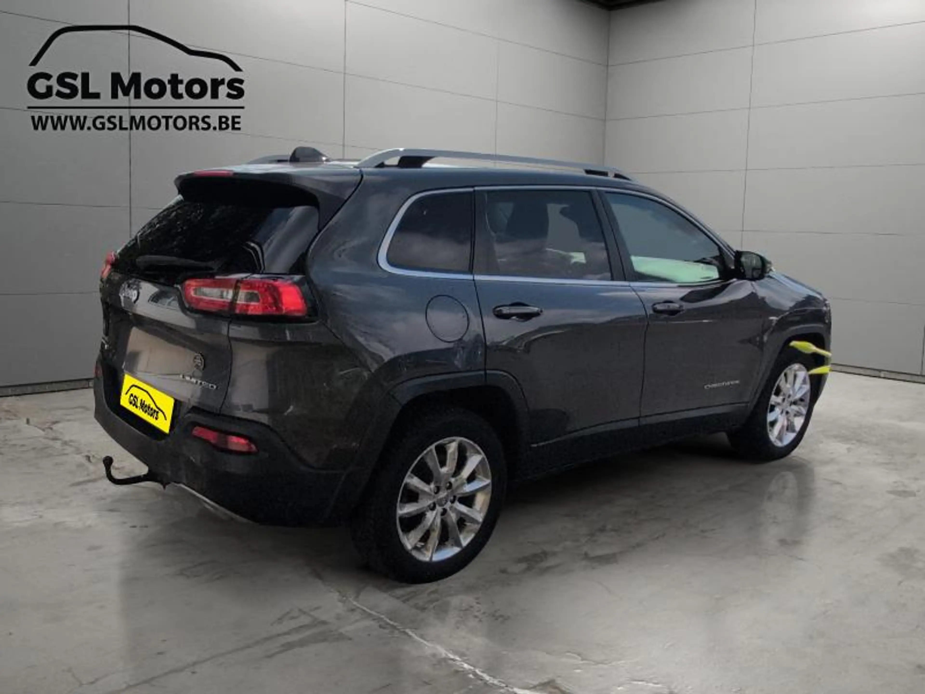 Jeep Cherokee 2.0 170cv Gris 02/15 4X4 B.Auto 7.750€ MARCHAND — photo 4