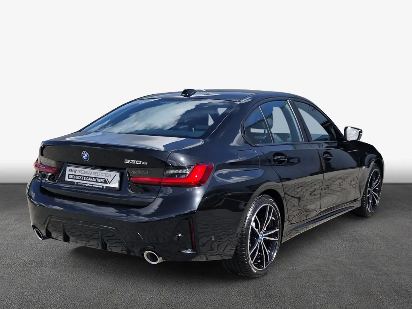 BMW 330 e Aut., SHZ, LED, HiFi, Automatik Nero - 2