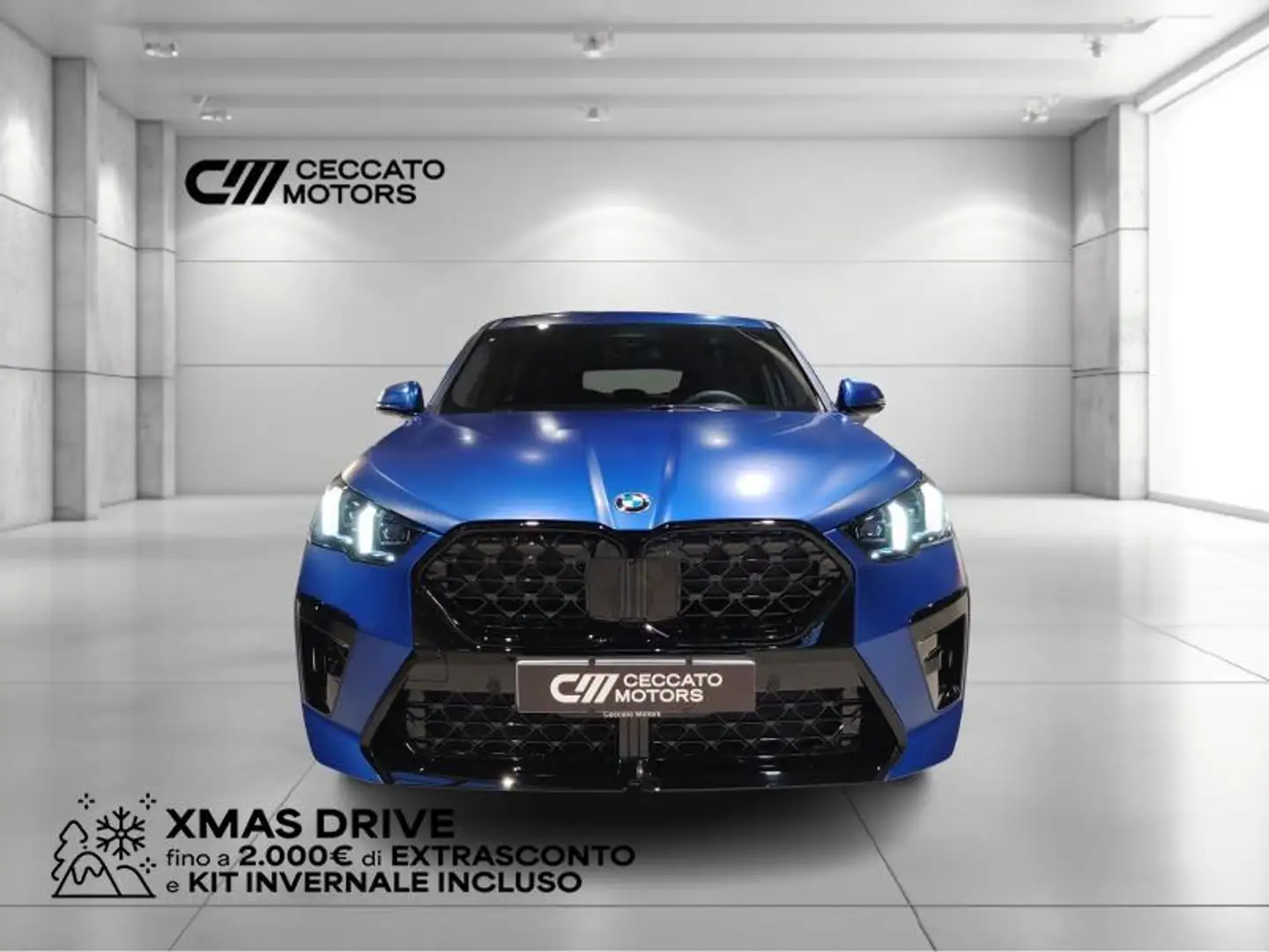 BMW X2 xdrive 20d 48V MSport Pro auto Blu/Azzurro - 2