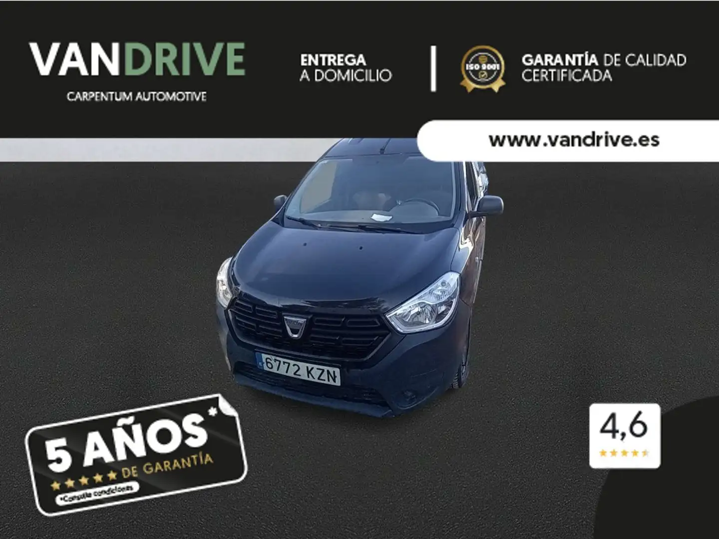 Dacia Dokker 1.5dCi Ambiance SS 55kW Bleu - 2