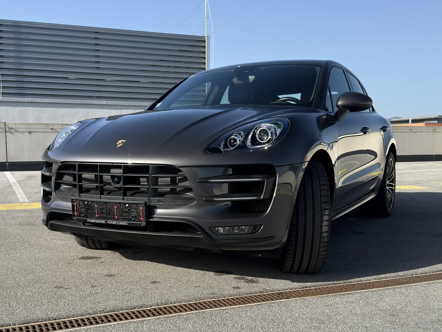 Porsche Macan Macan Turbo I Approved I 1. Hand I 21 Zoll I Sport AGA Grau - 2