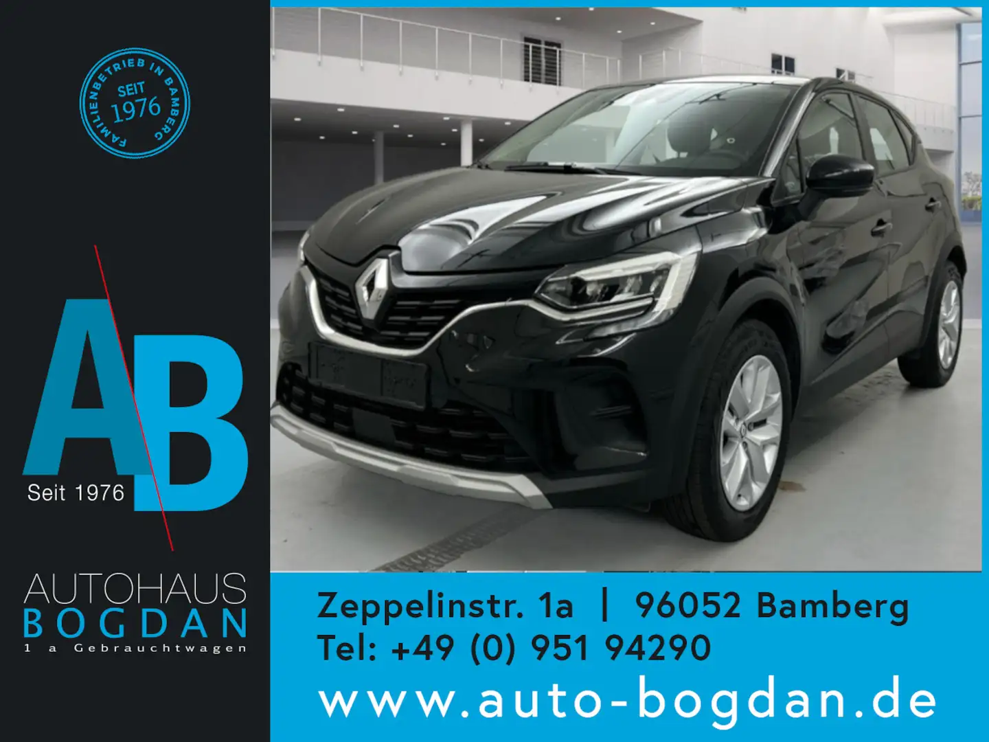 Renault Captur Equilibre Automatik LED*Navi v.App* Schwarz - 1