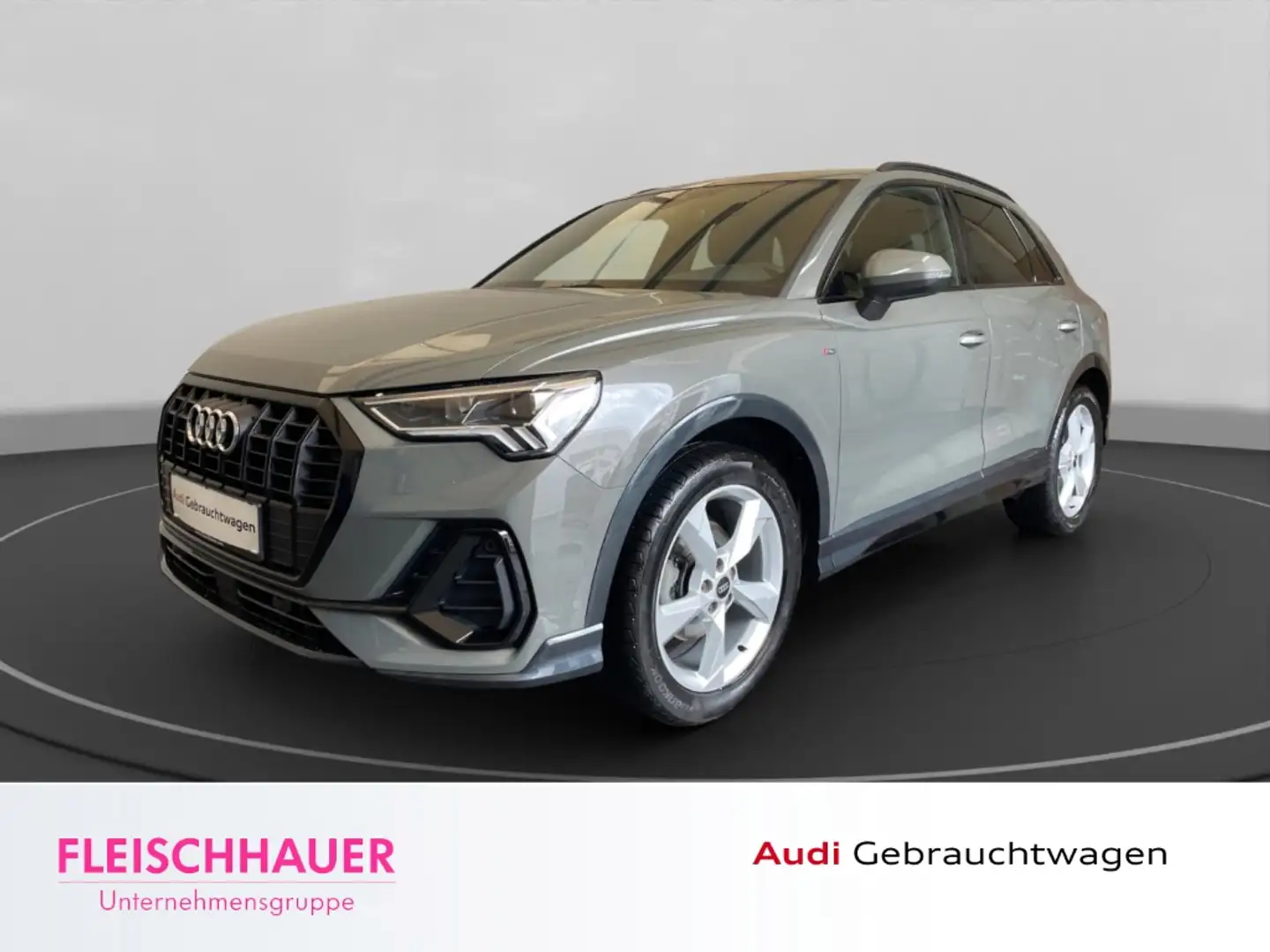 Audi Q3 35 TFSI S line LED AHK Navi Kamera Optik-Paket sch Gris - 1