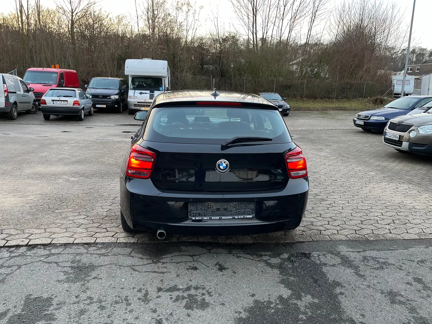 BMW 116 116d Fekete - 2
