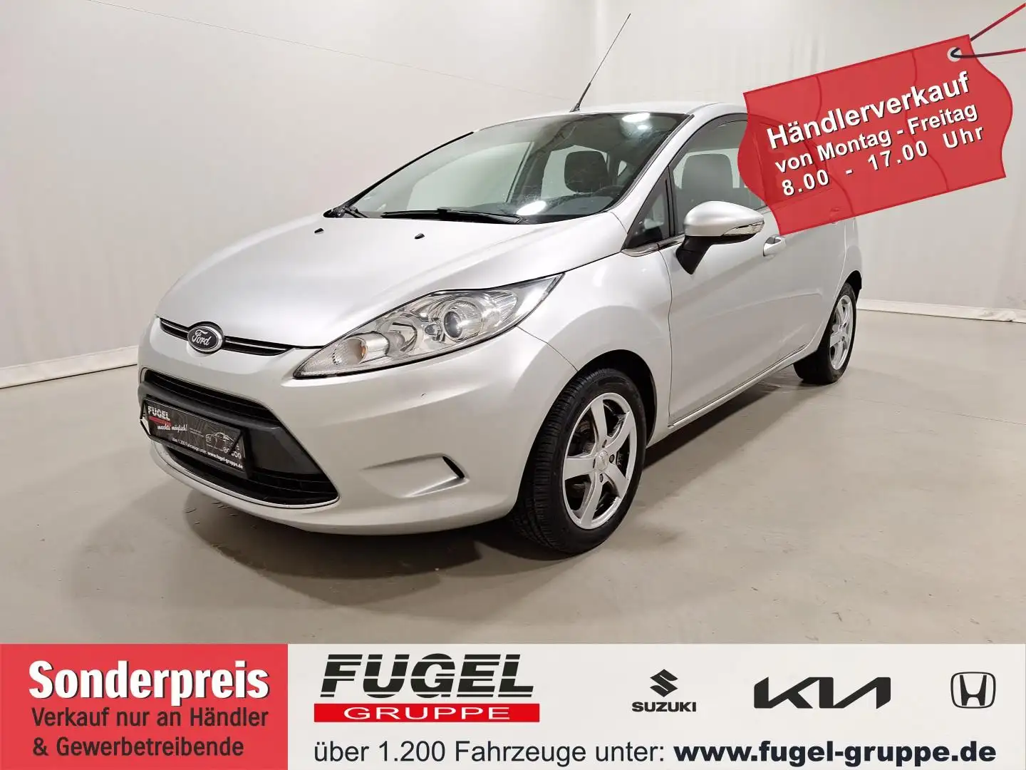 Ford Fiesta 1.25 16V Trend Klima Argent - 1