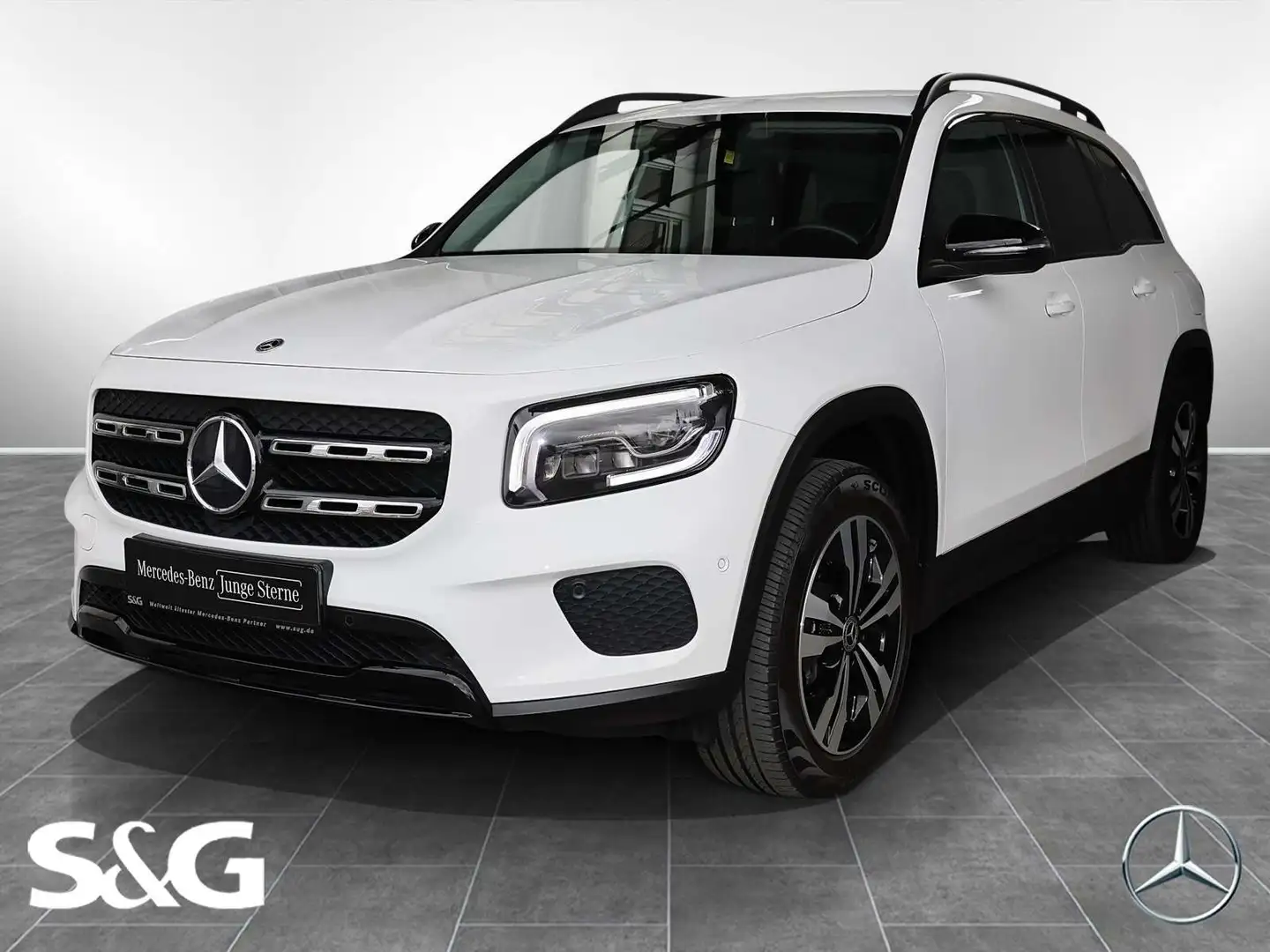 Mercedes-Benz GLB 220 d KAMERA+SPURHALTE+CARPLAY+MBUX+LED+18" Blanc - 1