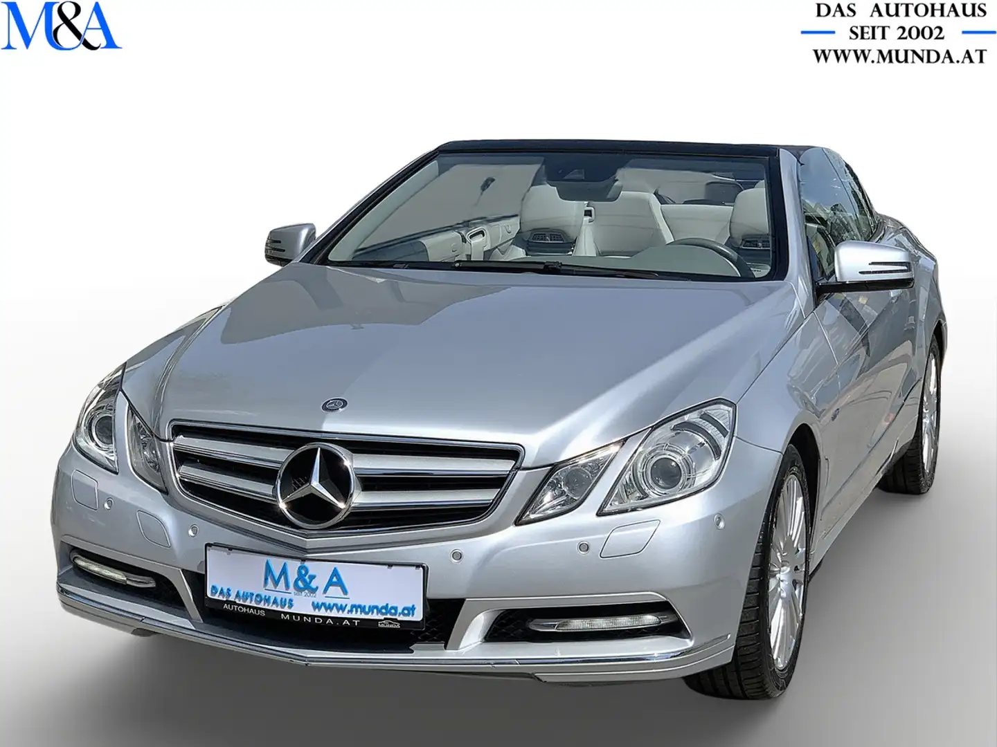 Mercedes-Benz E 220 E 220 CDI BlueEfficiency Elegance*GARANTIE Silber - 1
