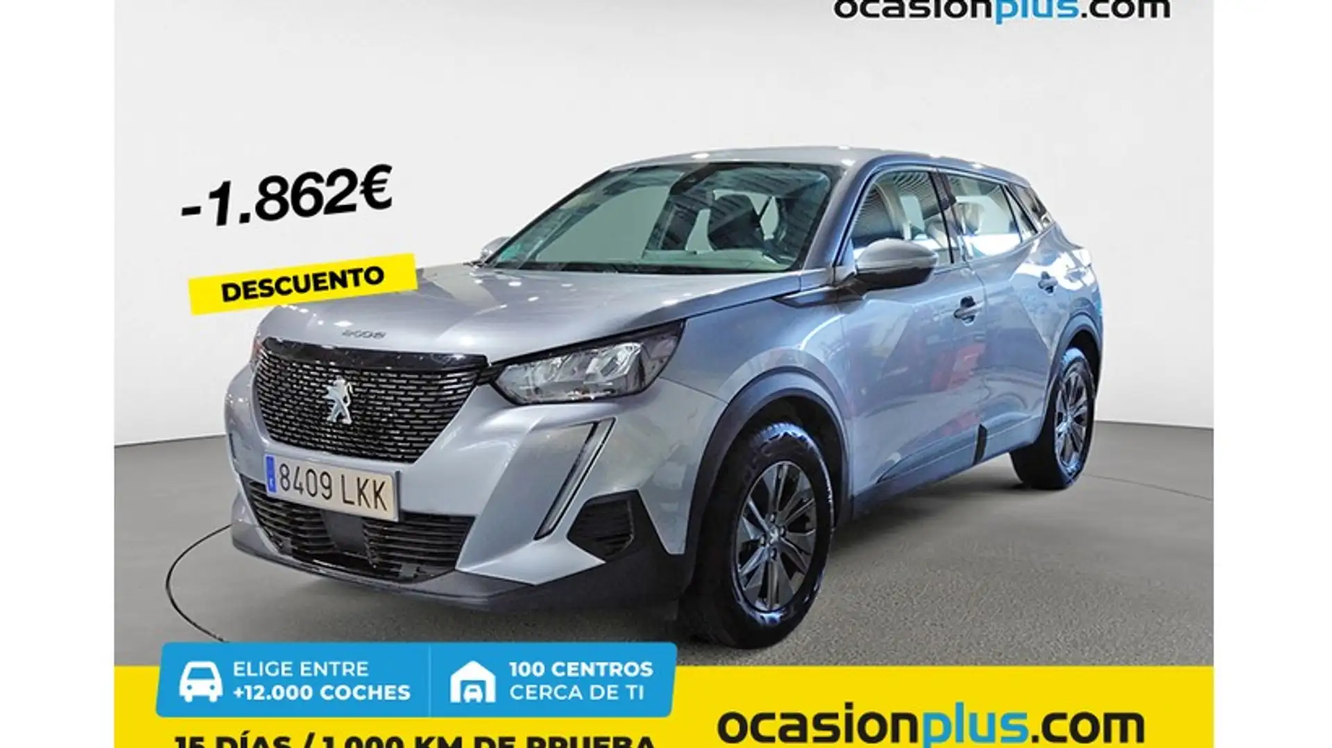 Peugeot 2008 1.5BlueHDi S&S Active 100 Gris - 1