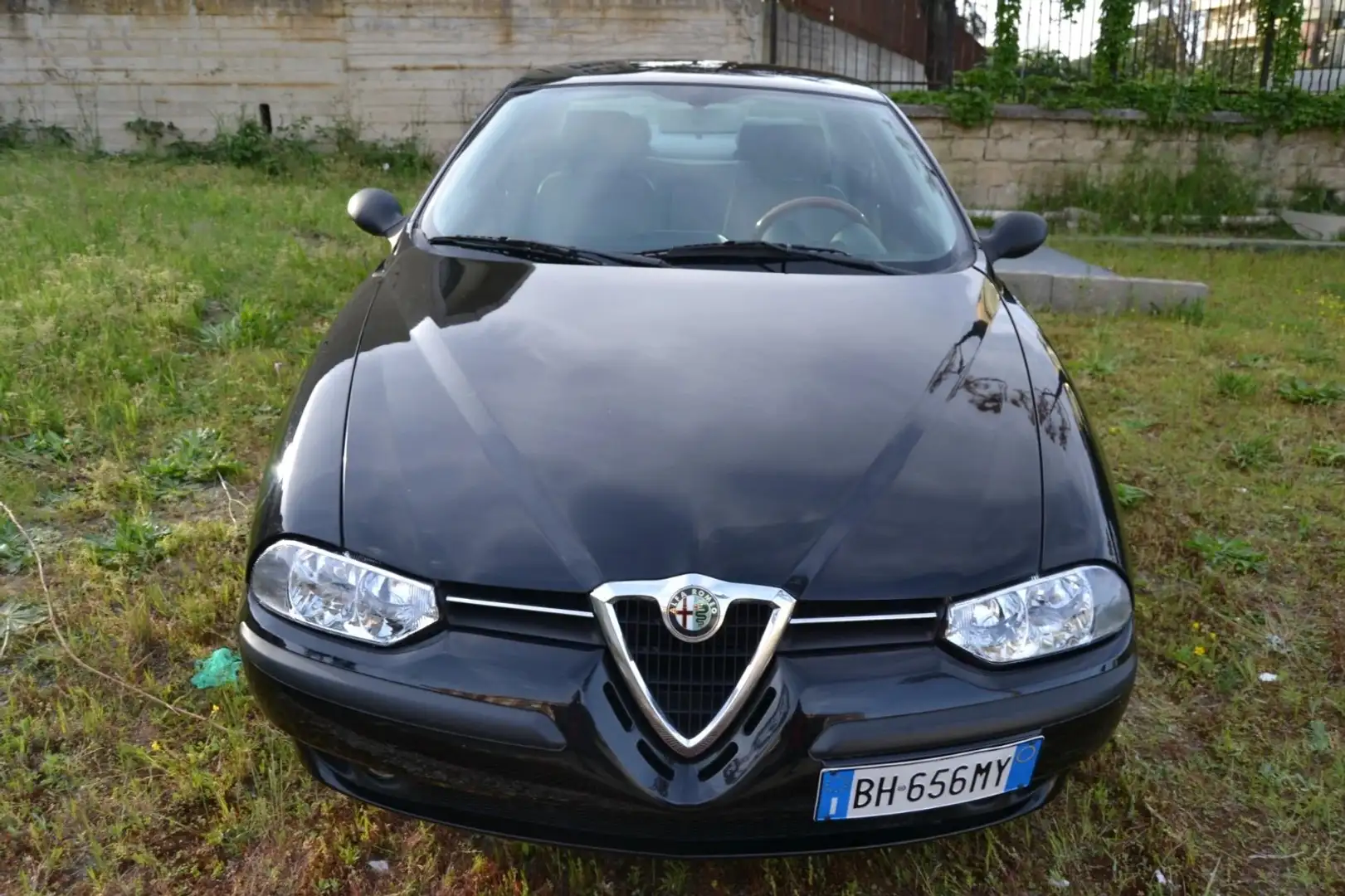 Alfa Romeo 156 2.5 V6 24v distinctive iscritta asi TARGA ORO Negru - 2