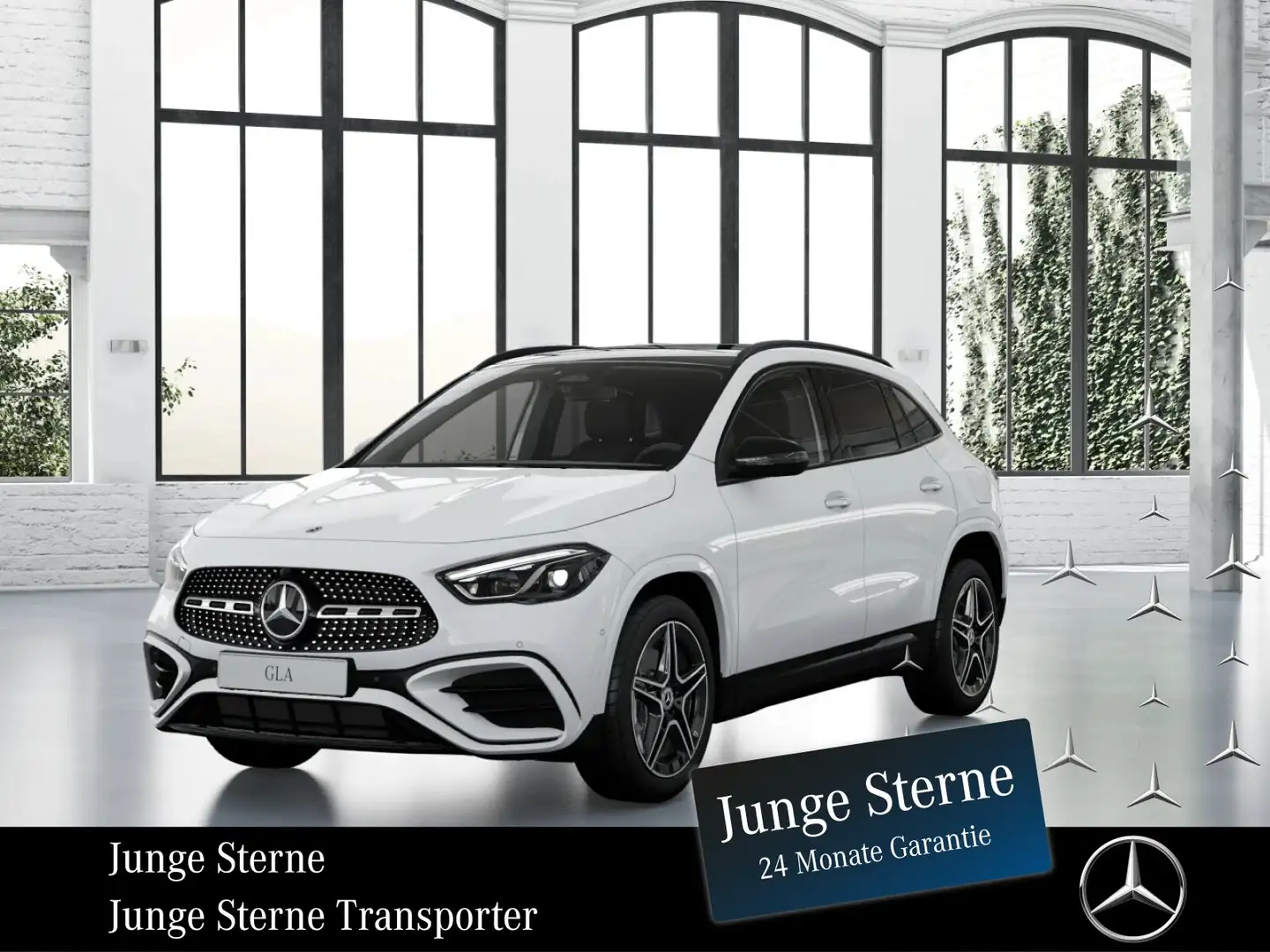 Mercedes-Benz GLA 220 GLA 220 d 4MATIC *AMG*NIGHT*360°*MEMO*PANO*STHZ* Weiß - 1