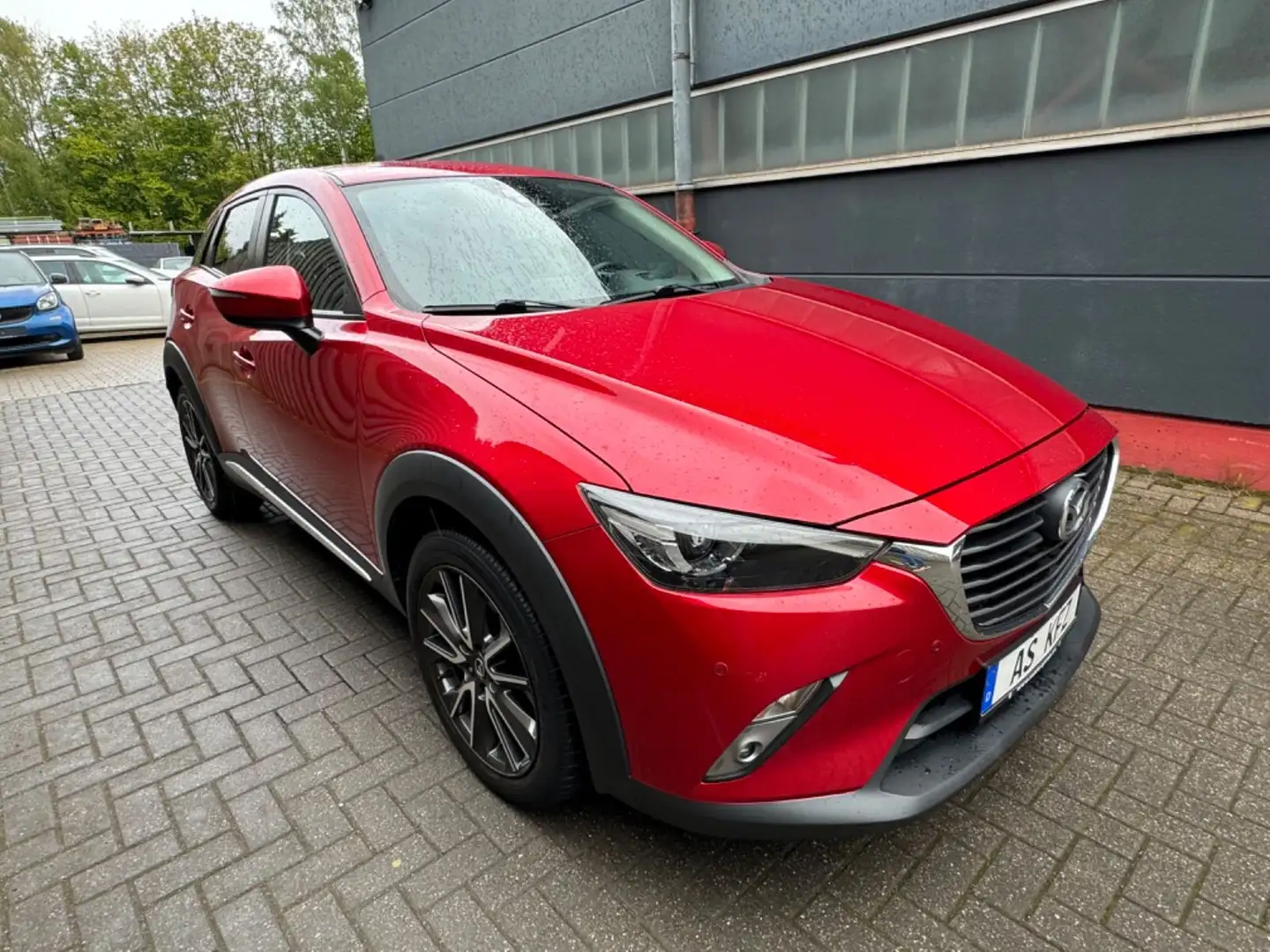 Mazda CX-3 Sports-Line Leder Klima SHZ NAVI KAMERA Aut Red - 1