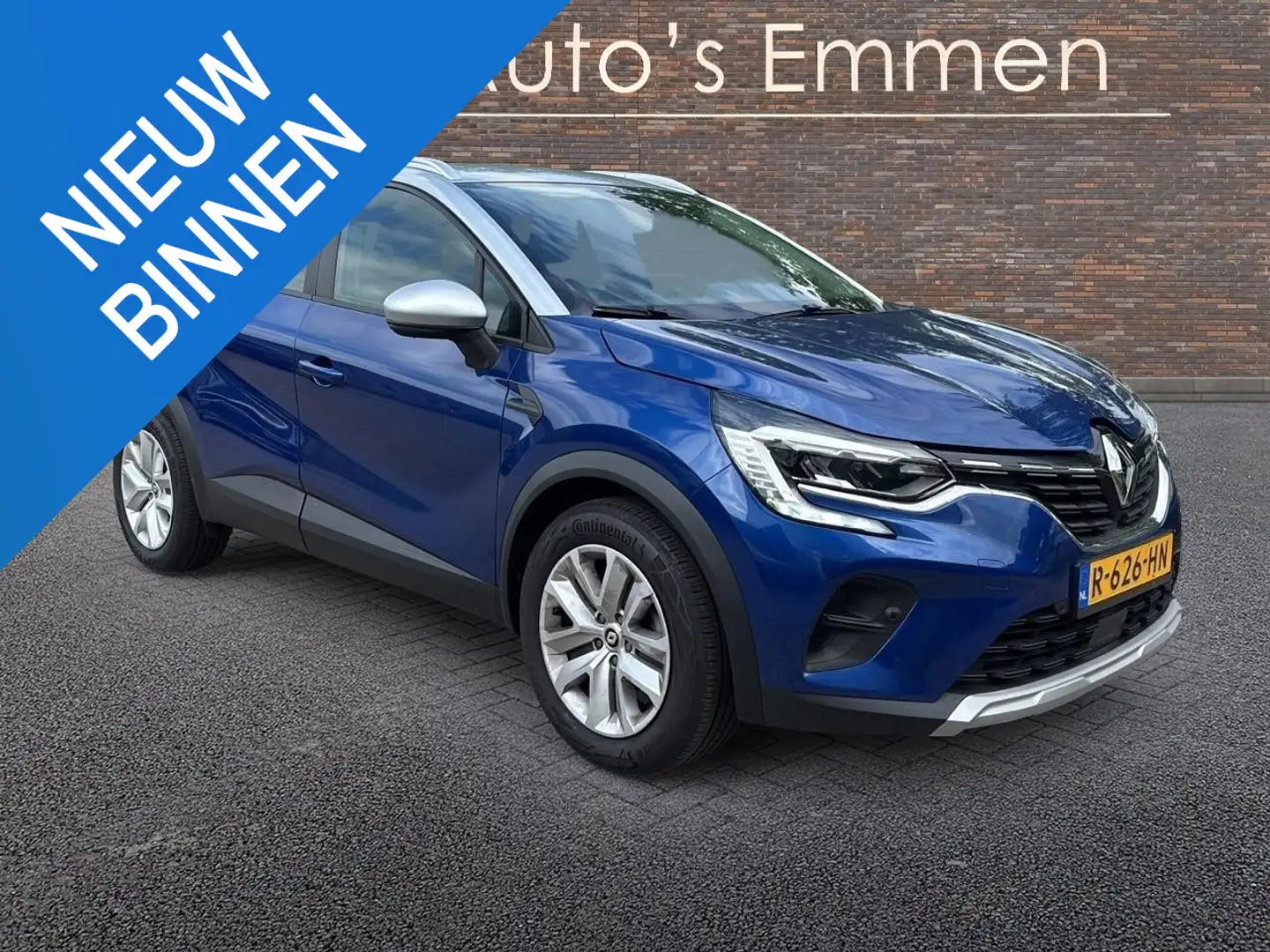 Renault Captur 1.0 TCe NAVIGATIE ACC CRUISE LMV Синій - 1