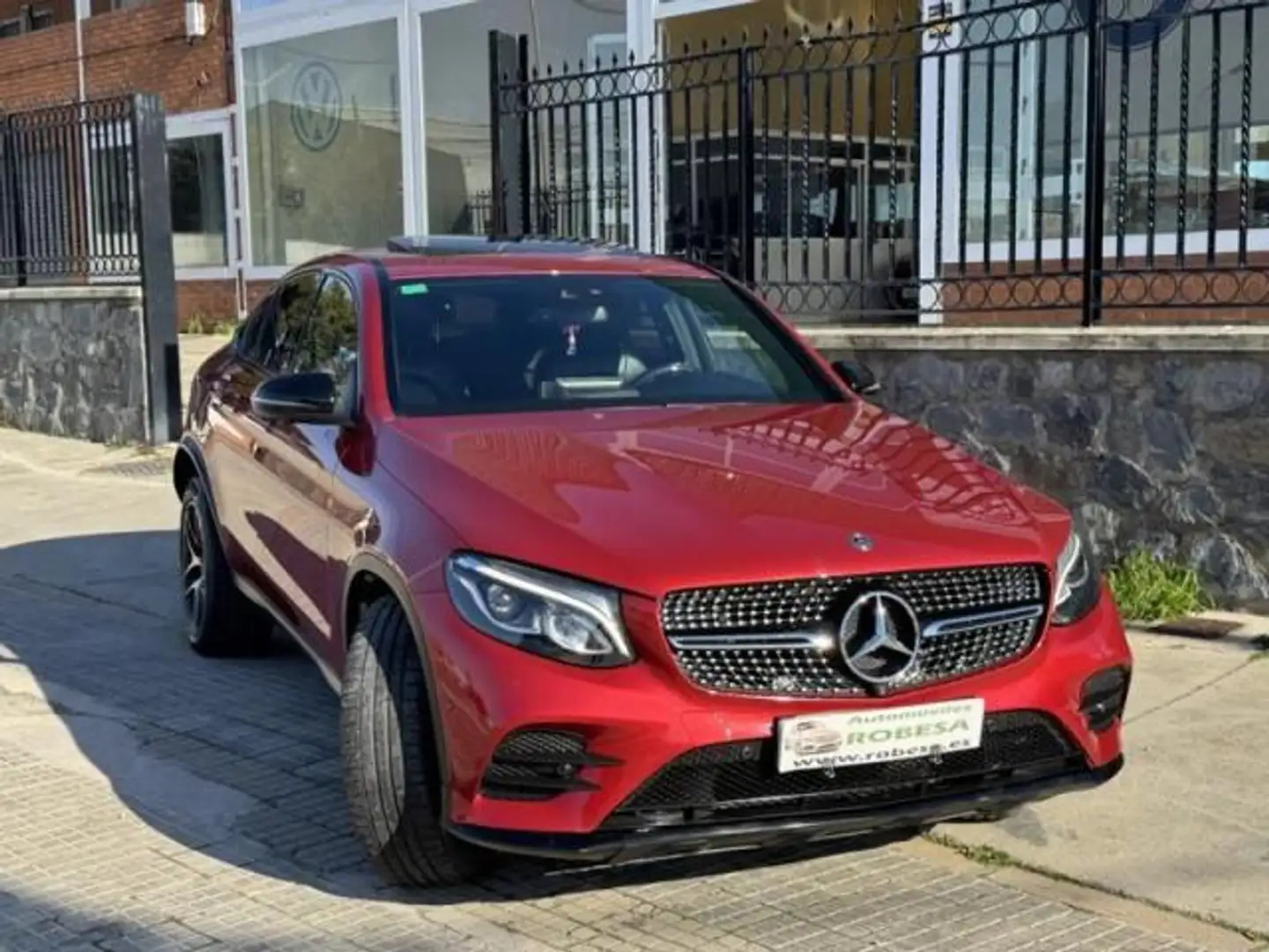 Mercedes-Benz GLC 220 Coupé 220d 4Matic Aut. Rojo - 1
