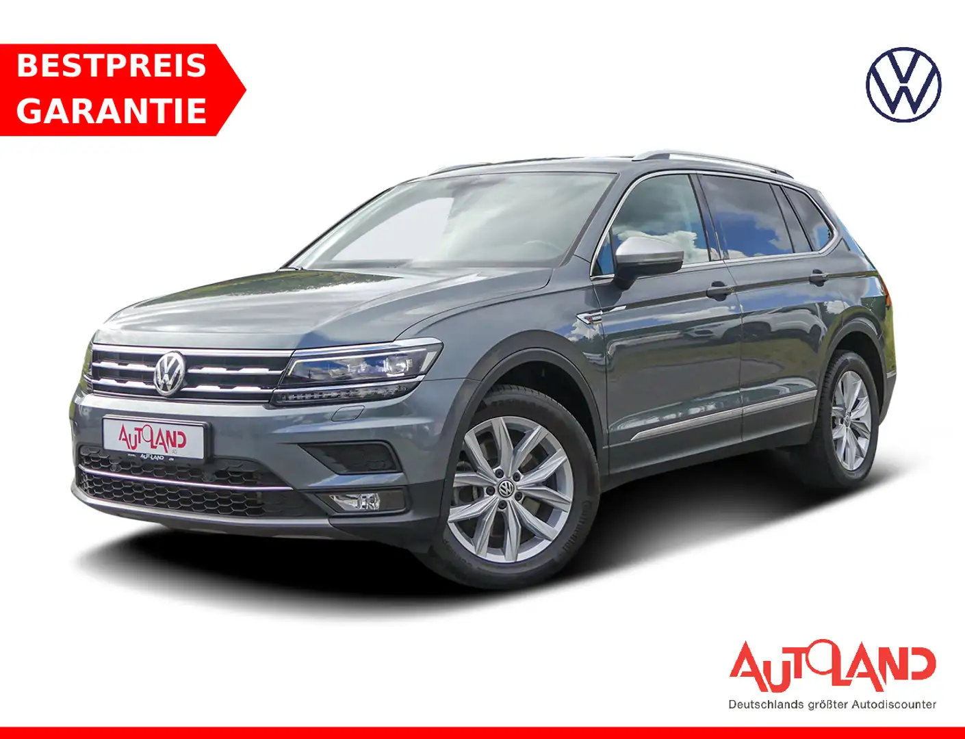 Volkswagen Tiguan Allspace 2.0 Highline 4Motion LED Navi Gris - 1