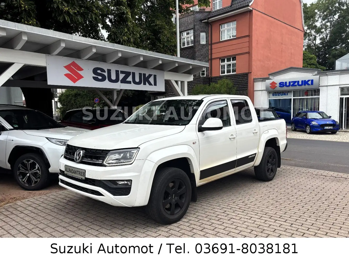 Volkswagen Amarok 3.0 TDI Comfortline DoubleCab 4Motion AHK Weiß - 1