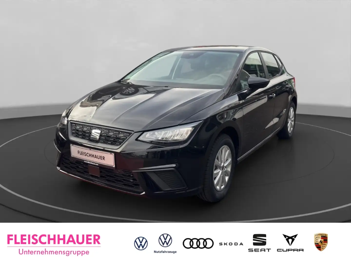 SEAT Ibiza Road Edition 1.0 TSI 85 kW (116 PS) DSG Navi Win Noir - 1