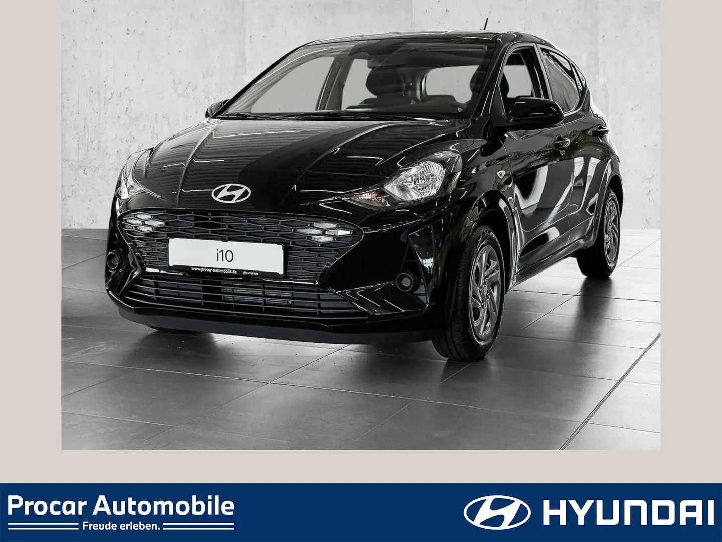 Hyundai i10 SELECT 1.0 Benzin MY25+RFK+KLIMA+NAVI            ( Schwarz - 1