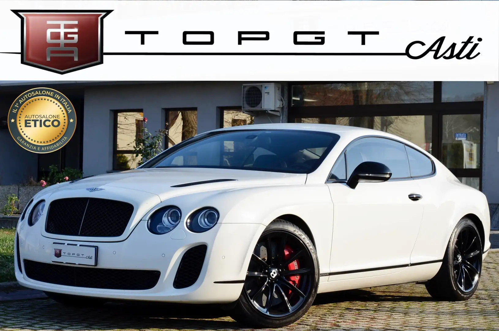 Bentley Continental GT W12 6.0 630cv SUPERSPORTS, CARBONIO, PERMUTE Fehér - 1