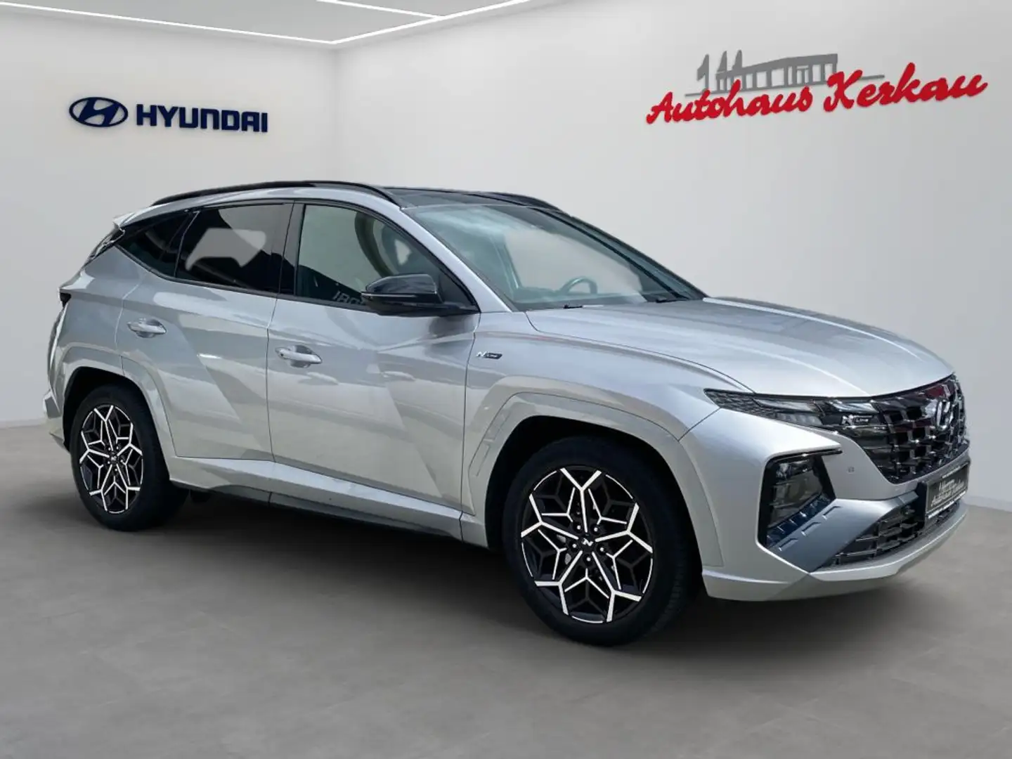 Hyundai TUCSON 1.6 T-GDi 48V-Hybrid 4WD DCT N Line (NX4e)+PANO Argento - 2