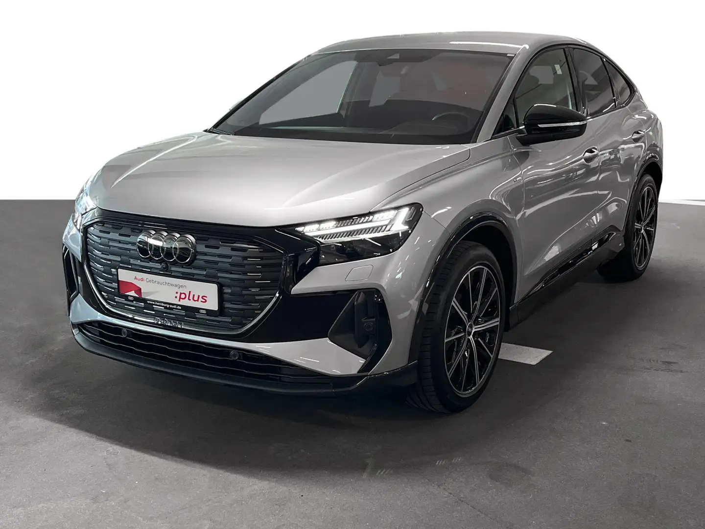 Audi Q4 e-tron Q4 Sportback 45 e-tron S LINE/MATRIX/WÄRMEPUMPE Silber - 2