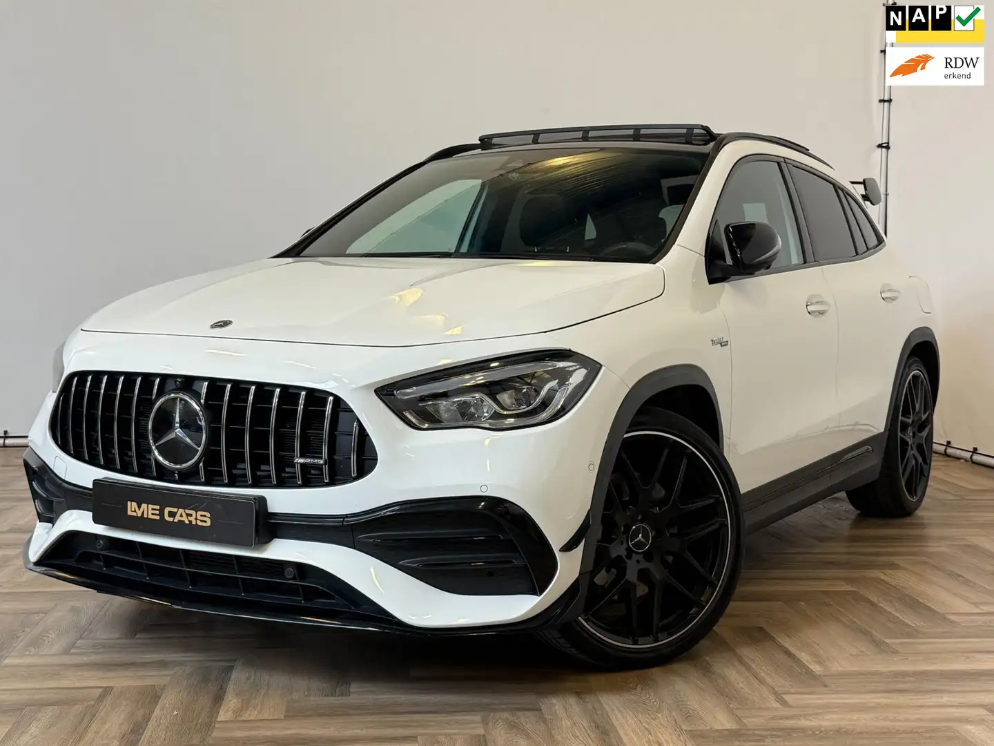 Mercedes-Benz GLA 45 AMG 4MATIC+|PANO|SFEER|INRUIL MOGELIJK! Wit - 1