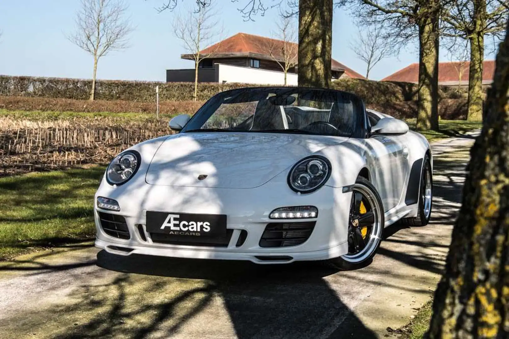 Porsche 997 911 SPEEDSTER / LIMITED EDITION NR. 123/356 Blanc - 2