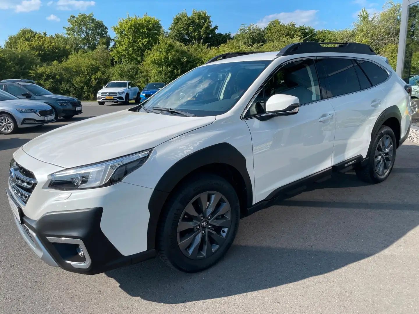 Subaru OUTBACK 2,5 4x4 Apple LED Navi Lenkradheizung Weiß - 1