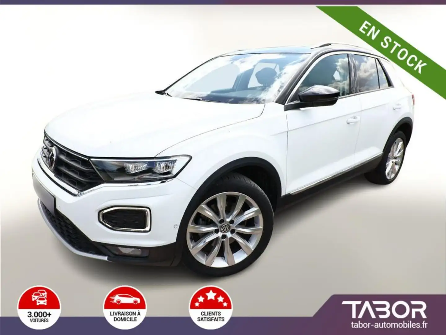 Volkswagen T-Roc 1.5 TSI 150 Sport cuir Pano Blanc - 1