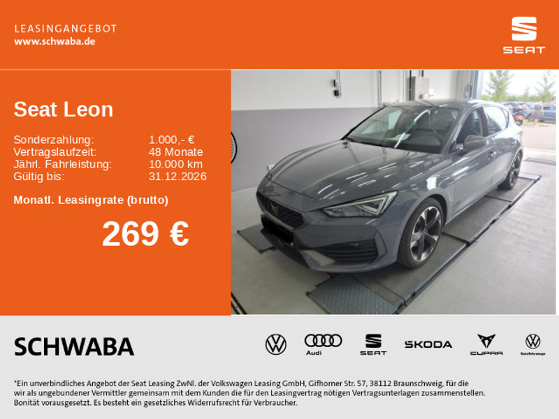 SEAT Leon 1.5 eTSI DSG *LED*ACC*KAM*NAVI*Sportpak* — photo 2