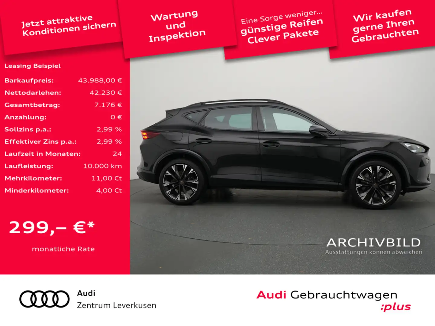 CUPRA Formentor VZ VIRT MEMORY KAM 360° SHZ CARPLAY Noir - 2