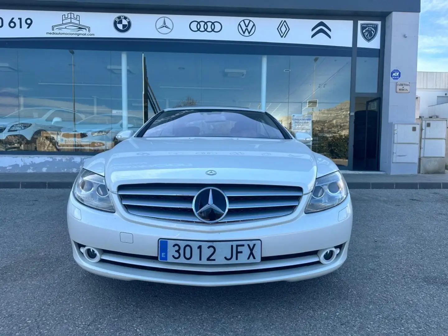 Mercedes-Benz CL 500 4M Aut. Blanco - 1