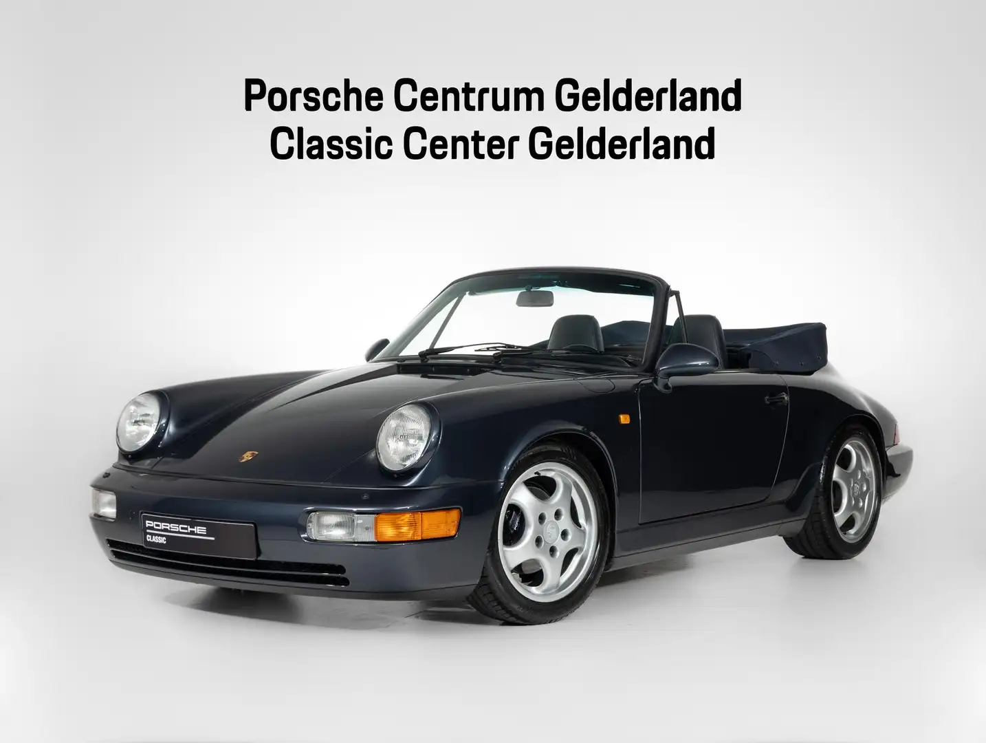 Porsche 964 964 Carrera 2 Cabriolet Bleu - 1