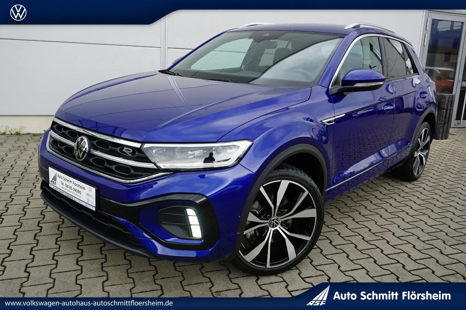 Volkswagen T-Roc R-Line 1.5 l TSI 7-Gang-DSG Navi,Rear View,LED Blau - 2