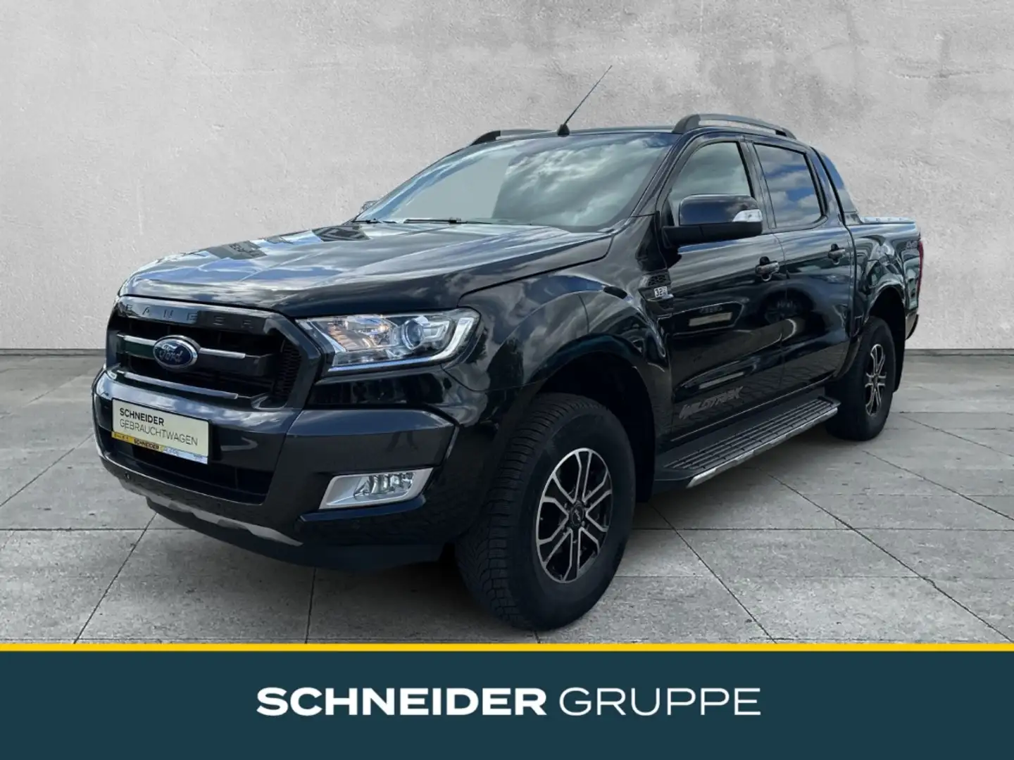 Ford Ranger 3.2 TDCi Wildtrak 4x4 KLIMA+DOPPELKABINE Schwarz - 1