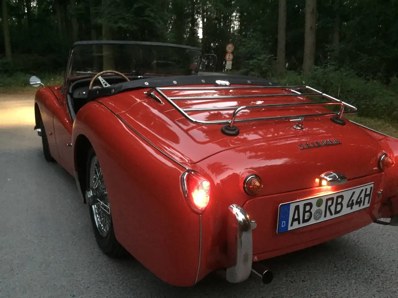 Triumph TR3 Roadster, foto 2