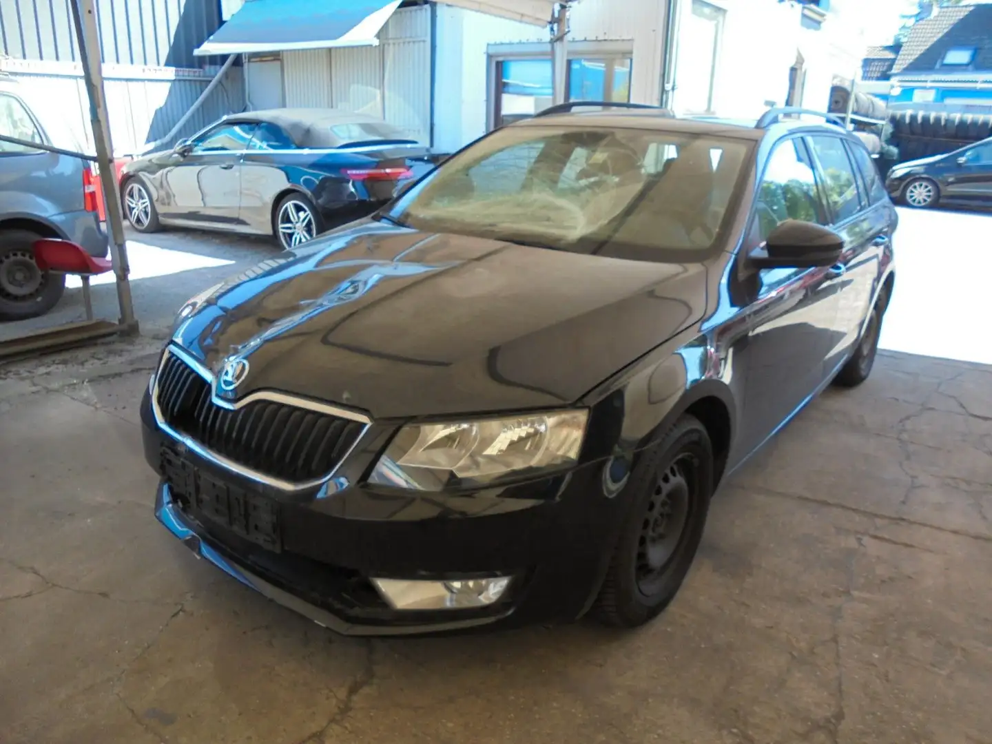 Skoda Octavia Combi Ambition *1. Hand Klima Scheckheft Schwarz - 1